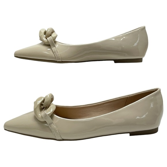 Journee Collection Clareene Beige Womens Slip On Loafers Size 8M - Picture 13 of 13